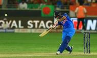 Bhuvneshwar's batting skills came to the fore again on Friday